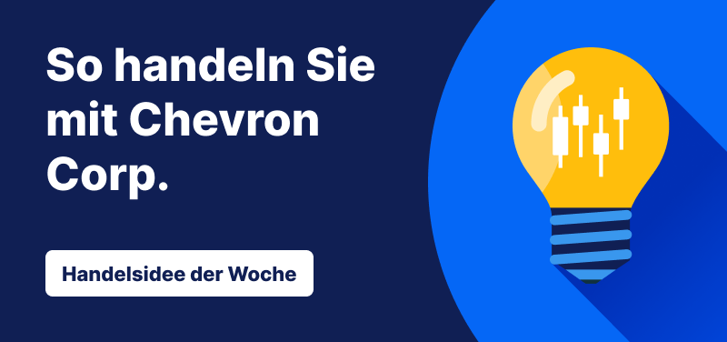 So handeln Sie mit Chevron Corp – Handelsidee der Woche von Admiral Markets
