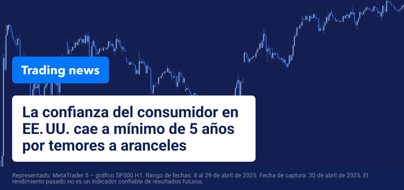 Gráfico de Broadcom sobre un fondo azul, con el texto superpuesto que dice: "Las acciones de Broadcom suben un 10% por asociación con OpenAI".