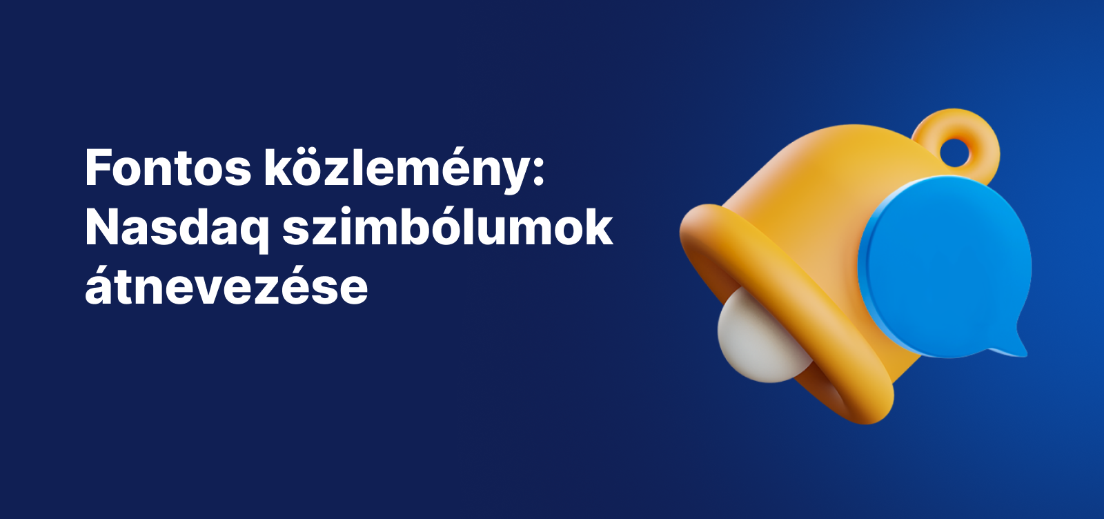 Nasdaq szimbólumok átnevezése