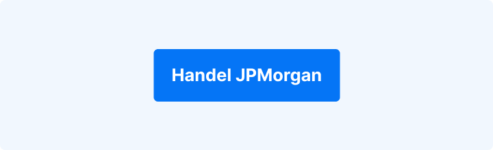 Baner z napisem „Handluj JPMorgan”.