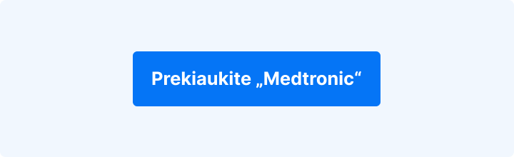Prekiauti „Medtronic“